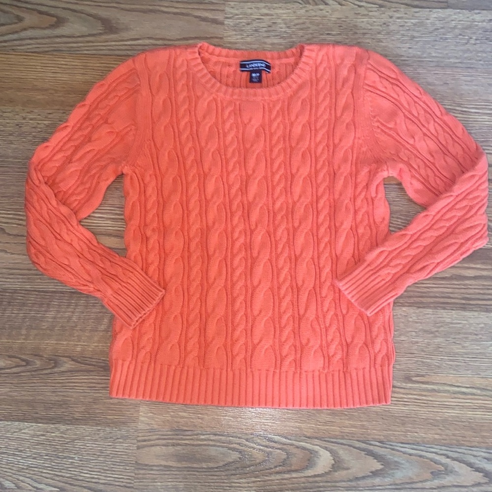 Lands’End Women’s Sweater Size M/P 10-12